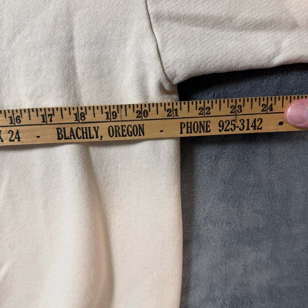 VTG 1989 Ray Troll Preserve The Balance Sweatshirt Cream Crewneck L USA Lee Art - Picture 6 of 9